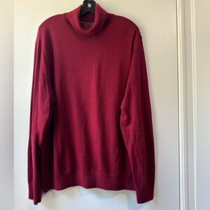 Banana Republic Baruffa Italian Yarn Turtleneck Size XL
